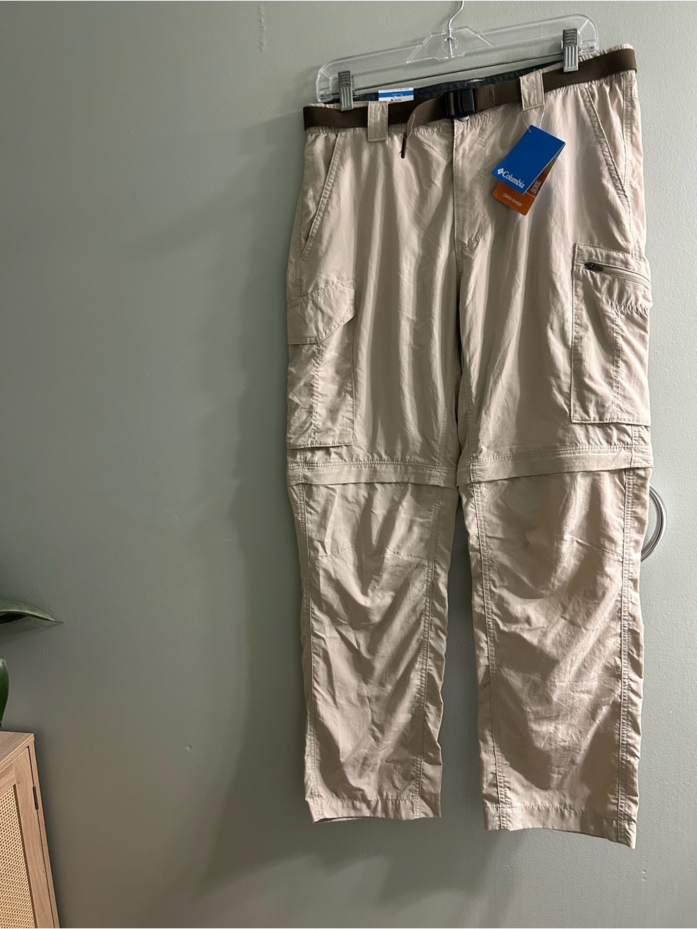 NWT Columbia men’s silver ridge convertible pants hiking outdoor omni shade